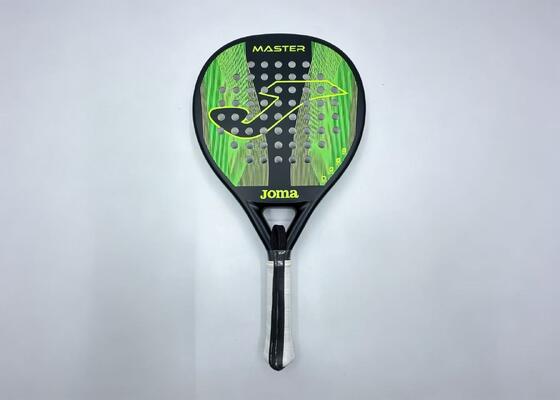 Quality Carbon Fiber Beach Tennis Paddle with Grit Textured Surface, Non-slip Sweat-absorbent PU Grip, and Light 320g Weight factory