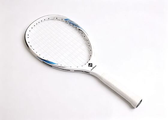 Quality white Tennis Racket carbon fiber factory